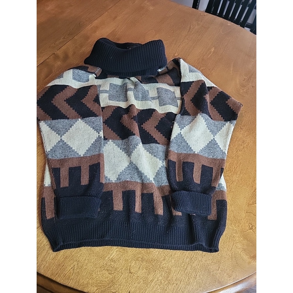 vintage turtleneck sweater Vicnol Made In Buenos Aires
